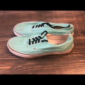 Men’s Light Blue/Green Vans